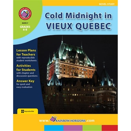 Cold Midnight In Vieux Quebec - Novel Study - Grade 6 To 8